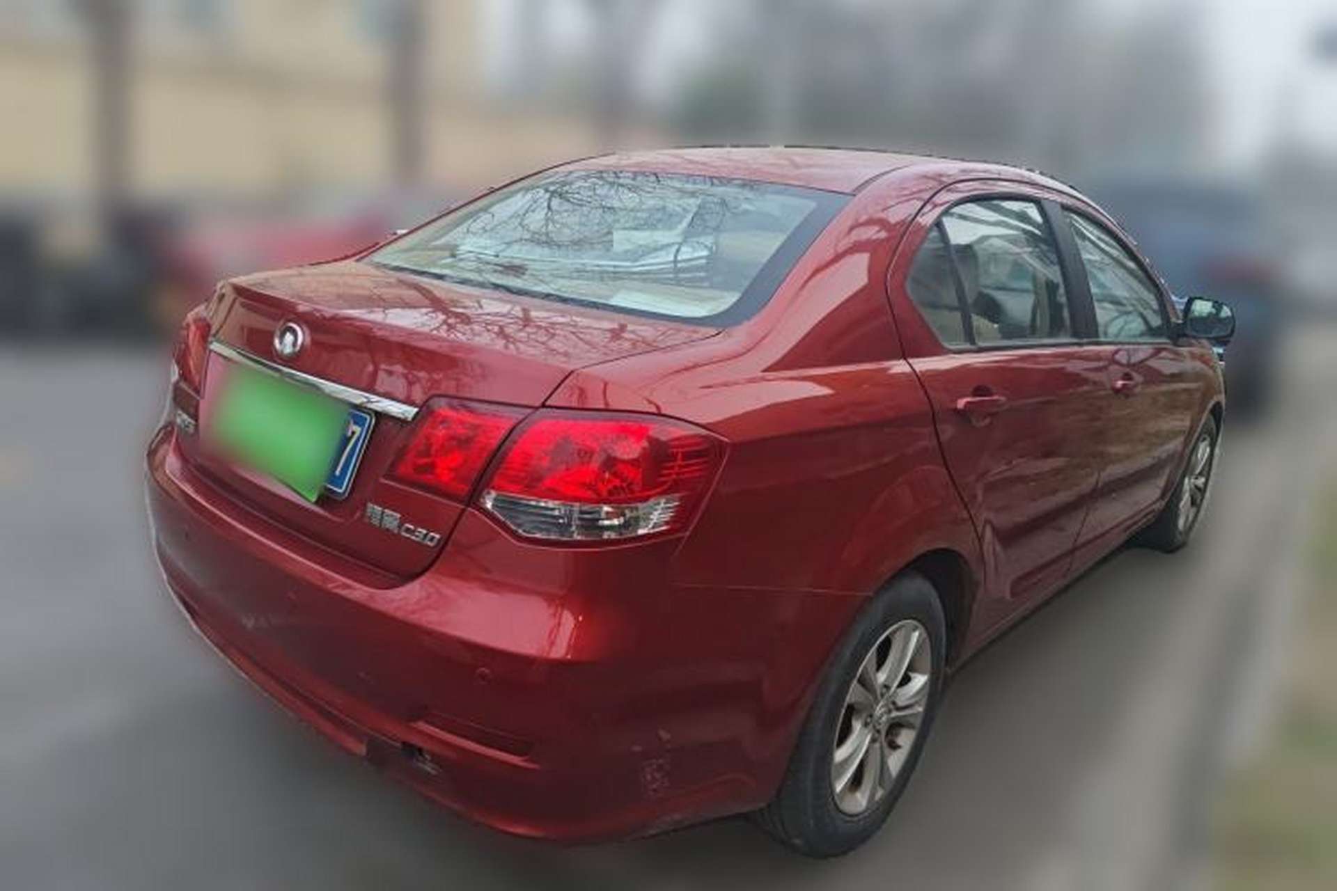 Used Great Wall C30 2013 1.5L Manual Luxury Model Rear Right 45 Deg