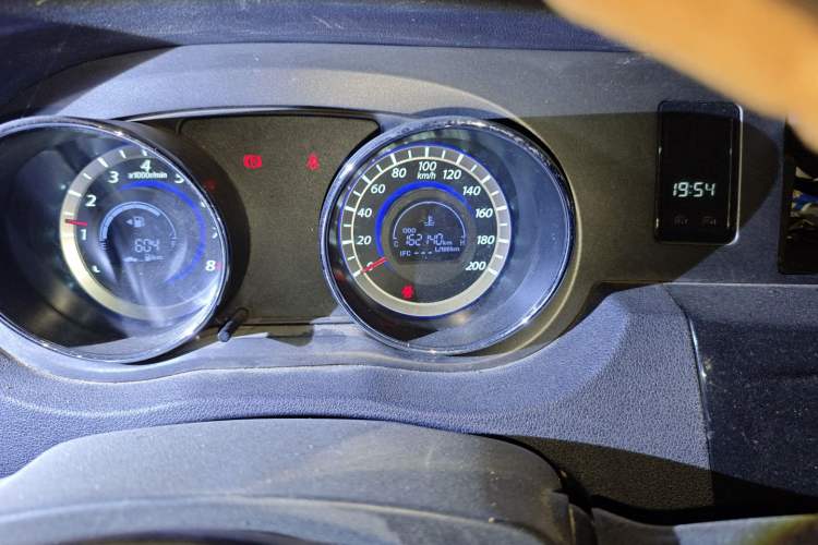 Used Great Wall C30 2013 1.5L Manual Comfort Model Odometer Close Up