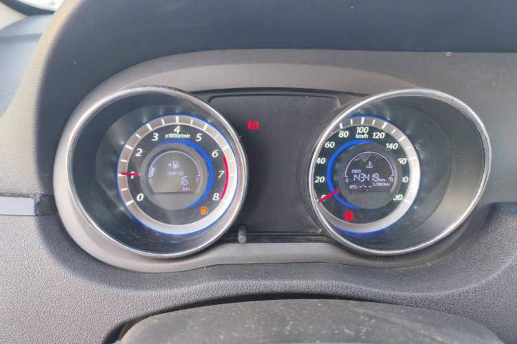Used Great Wall C30 2013 1.5L Manual Comfort Model Odometer Close Up