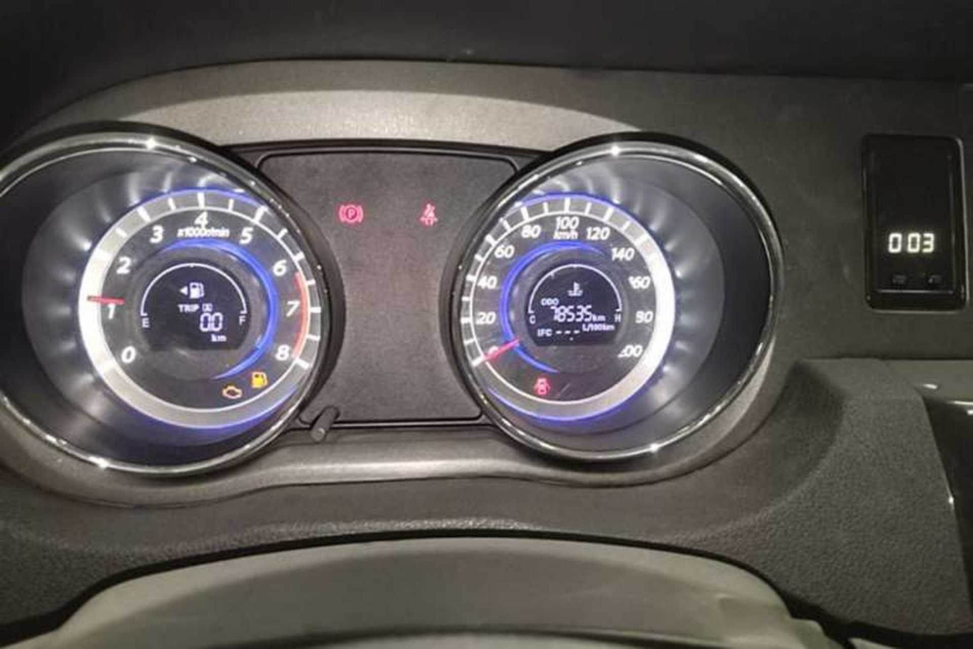 Used Great Wall C30 2013 1.5L Manual Comfort Model Odometer Close Up