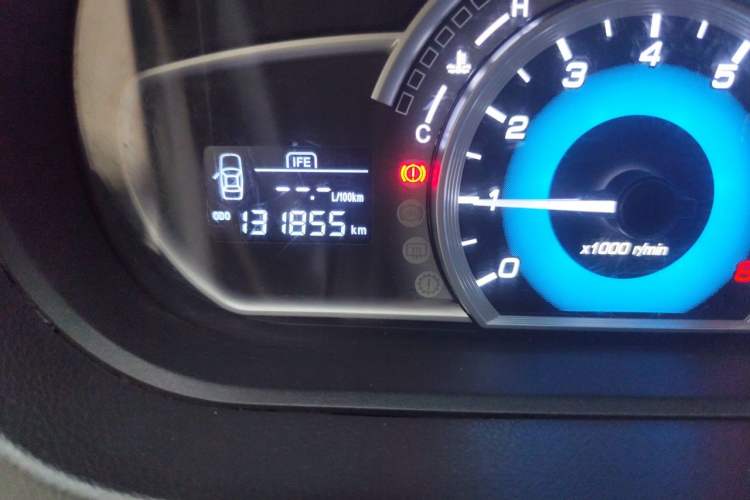 Used Great Wall C30 2013 New Vision Edition 1.5L Manual ZhiShang Model Odometer Close Up