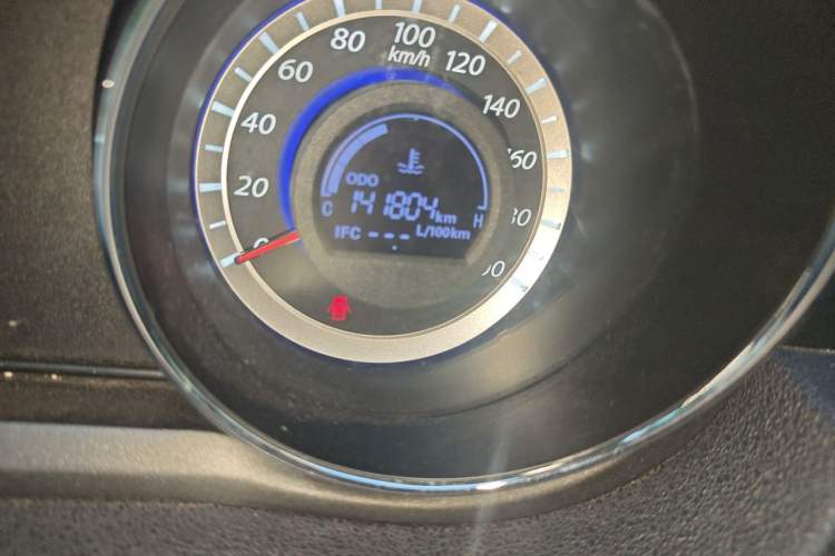 Used Great Wall C30 2013 1.5L Manual Comfort Model Odometer Close Up