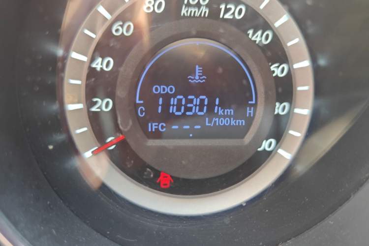 Used Great Wall C30 2013 1.5L Manual Comfort Model Odometer Close Up