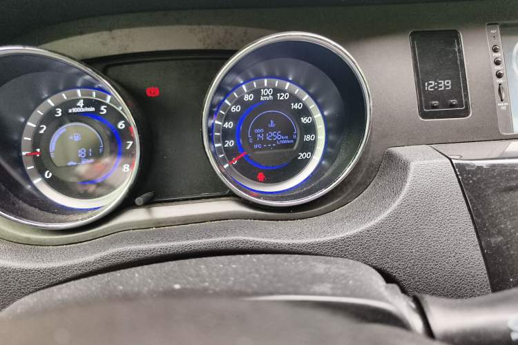 Used Great Wall C30 2013 1.5L Manual Comfort Model Odometer Close Up