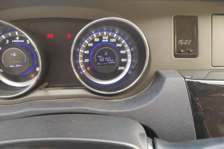 Used Great Wall C30 2013 1.5L Manual Luxury Model Odometer Close Up