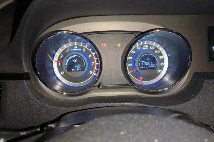 Used Great Wall C30 2013 1.5L Manual Luxury Model Odometer Close Up