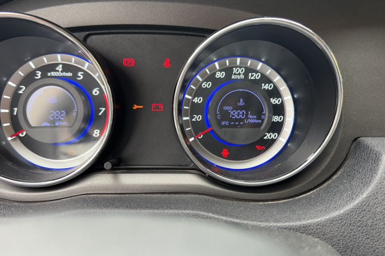 Used Great Wall C30 2013 1.5L Manual Luxury Model Odometer Close Up