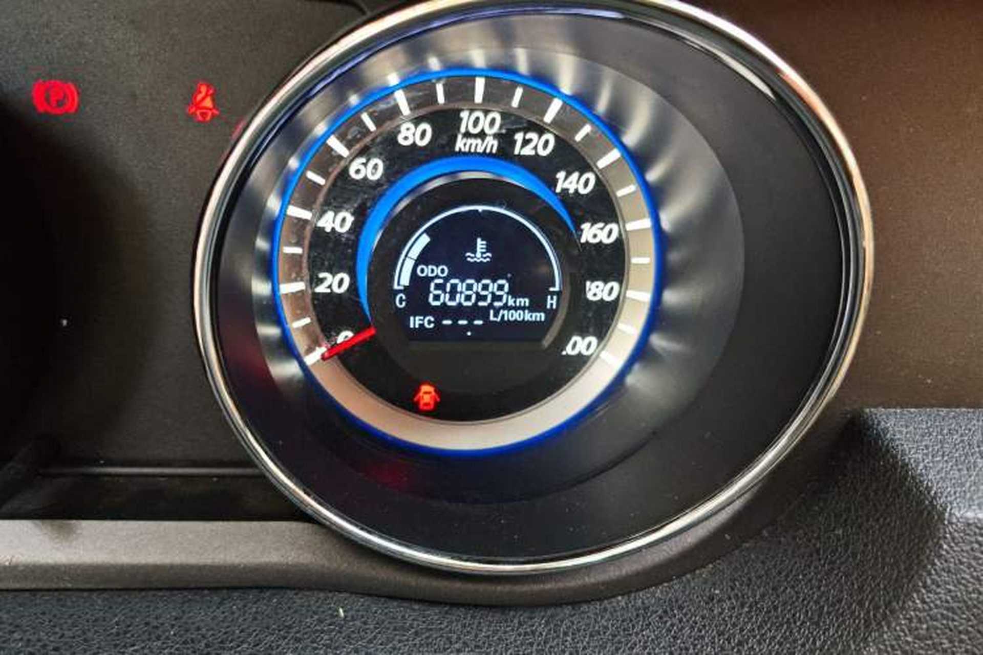 Used Great Wall C30 2013 1.5L Manual Comfort Model Odometer Close Up