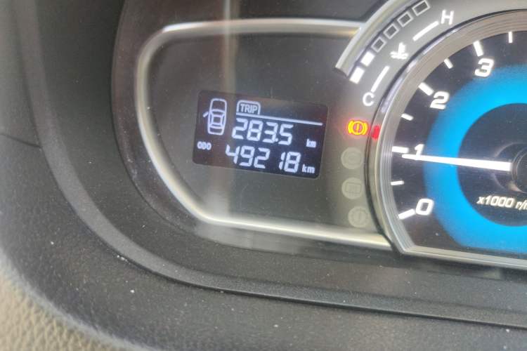 Used Great Wall C30 2013 New Vision Edition 1.5L Manual Fashion Model Odometer Close Up