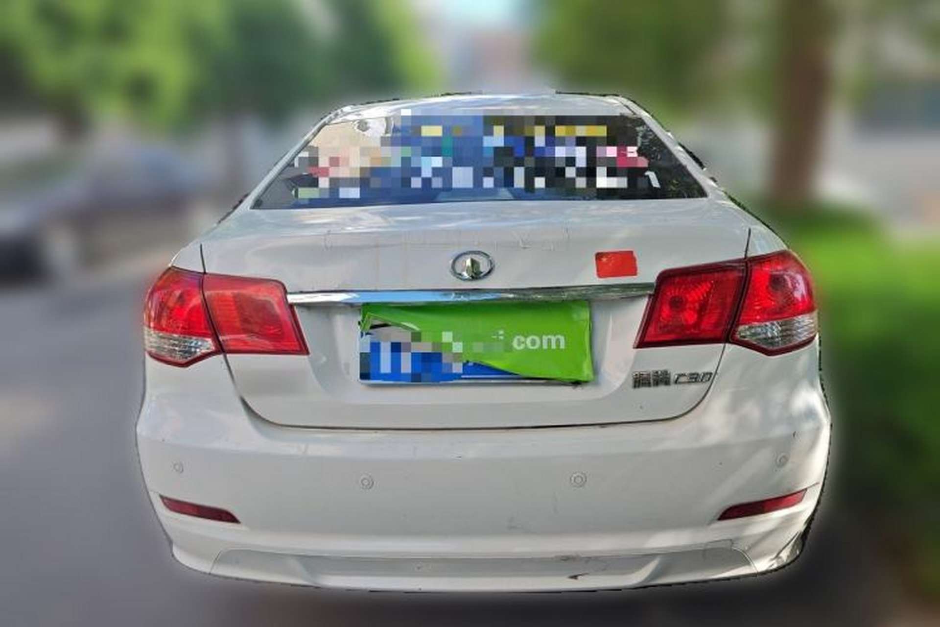Used Great Wall C30 2013 1.5L Manual Luxury Model Rear