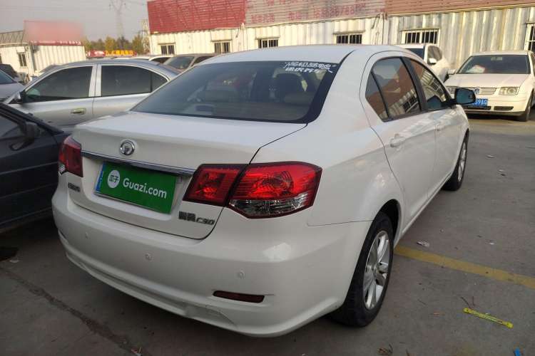 Used Great Wall C30 2013 1.5L Manual Luxury Model Rear Right 45 Deg