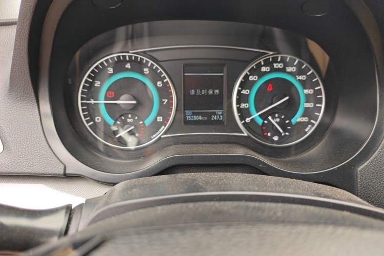 Used Great Wall C30 2015 1.5L Manual Luxury Model Odometer Close Up