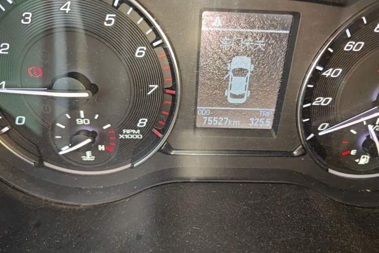 Used Great Wall C30 2015 Classic Edition 1.5L Manual Enjoyment Model Odometer Close Up