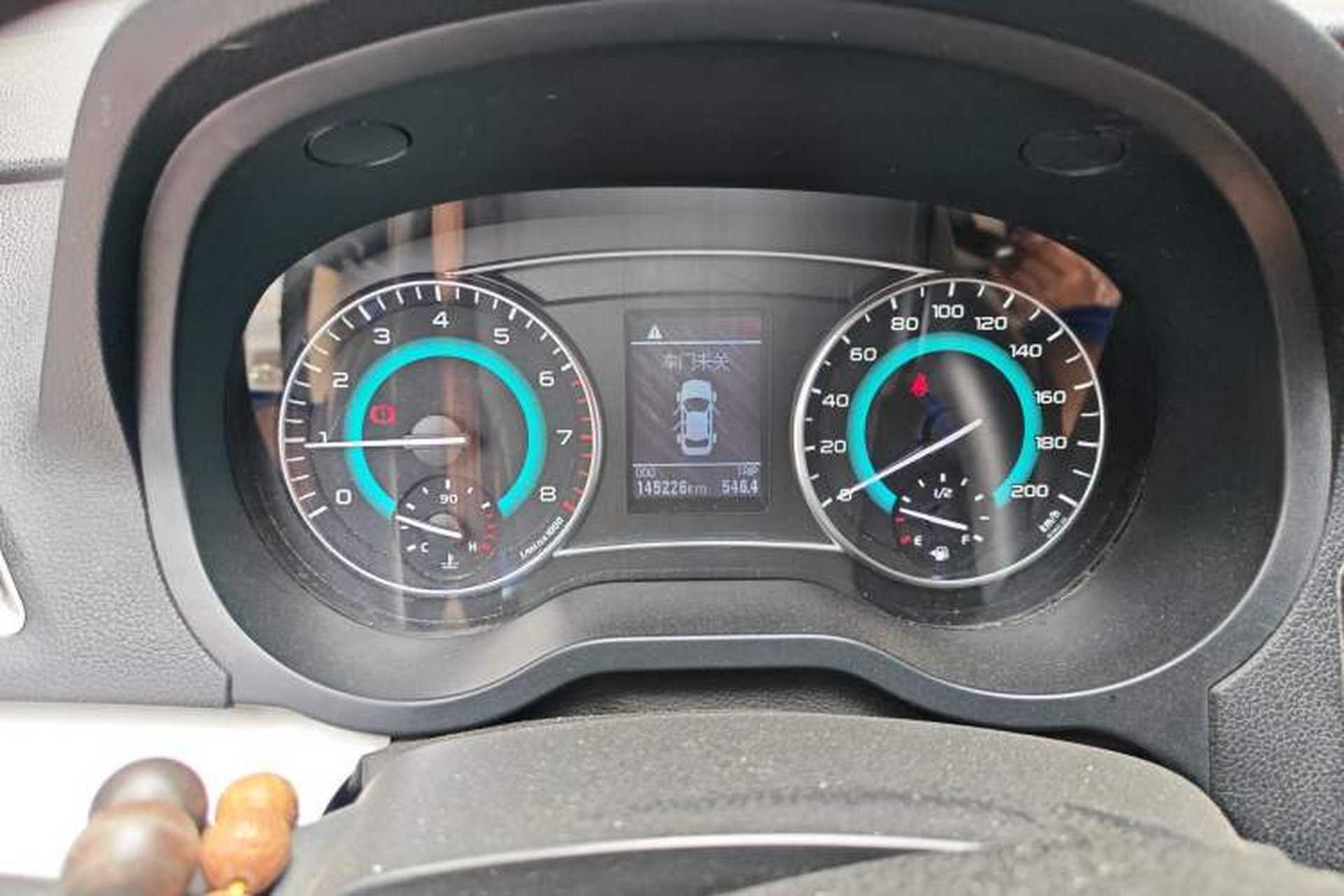 Used Great Wall C30 2015 1.5L Manual Comfort Model Odometer Close Up