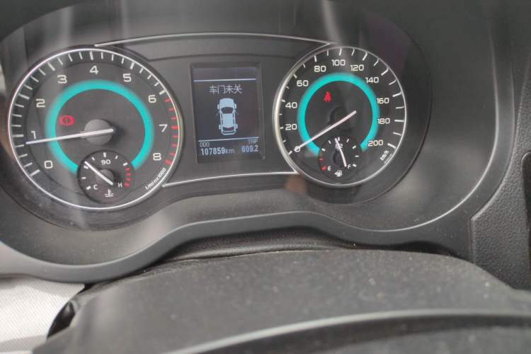 Used Great Wall C30 2015 1.5L Manual Luxury Model Odometer Close Up