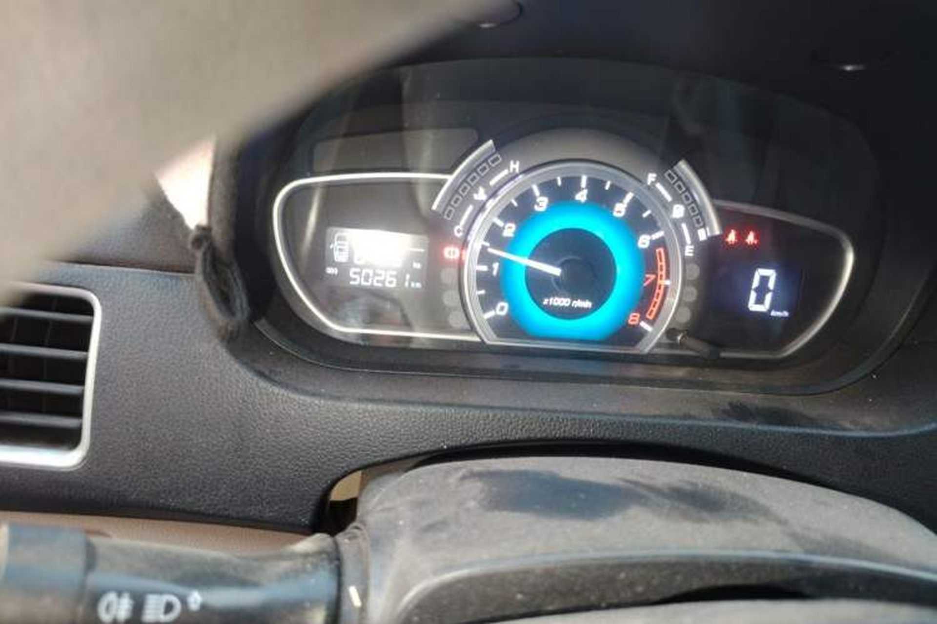 Used Great Wall C30 2015 Classic Edition 1.5L Manual Enjoyment Model Odometer Close Up
