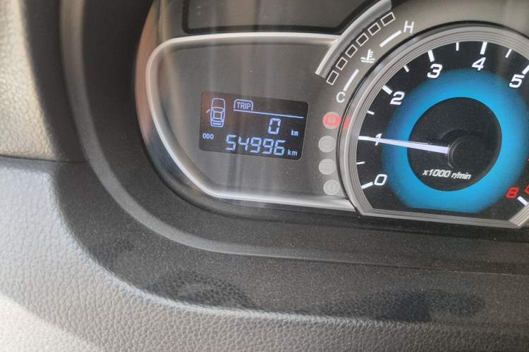 Used Great Wall C30 2015 Classic Edition 1.5L Manual Enjoyment Model Odometer Close Up