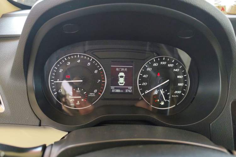 Used Great Wall C30 2016 1.5L Manual Luxury Model Instrument Cluster