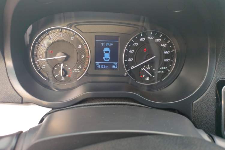 Used Great Wall C30 2016 1.5L Manual Luxury Model Odometer Close Up