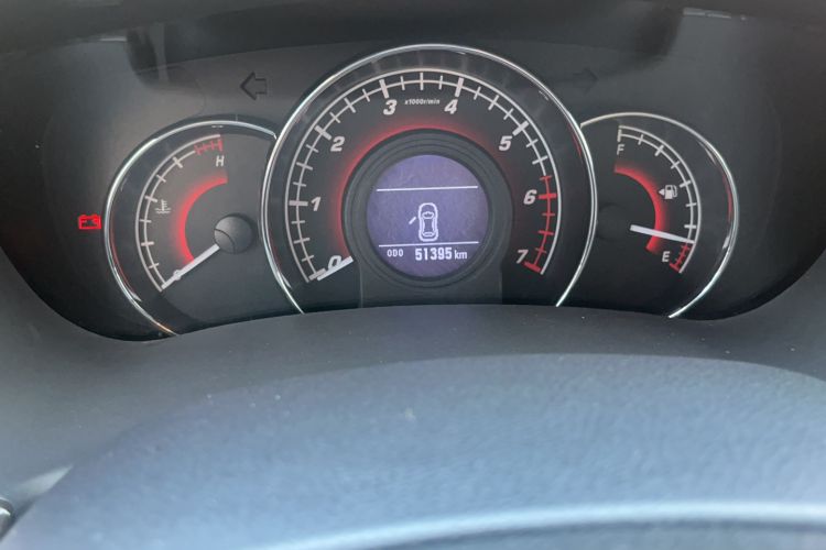 Used Great Wall C50 2014 Upgraded Model 1.5T Manual Fashion Edition Odometer Close Up