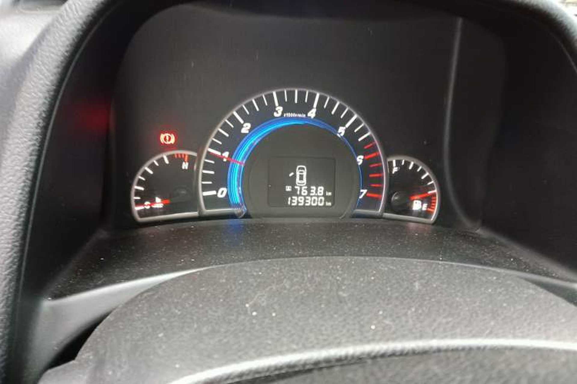 Used Great Wall C50 2012 1.5T Manual Fashion Edition Odometer Close Up