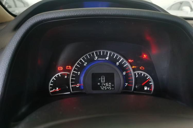 Used Great Wall C50 2012 1.5T Manual Fashion Edition Odometer Close Up