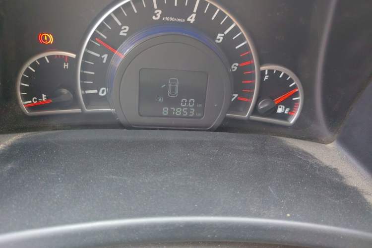 Used Great Wall C50 2012 1.5T Manual Fashion Edition Odometer Close Up