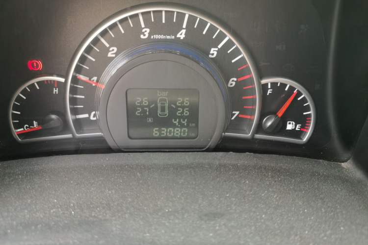 Used Great Wall C50 2012 1.5T Manual Elite Version Odometer Close Up