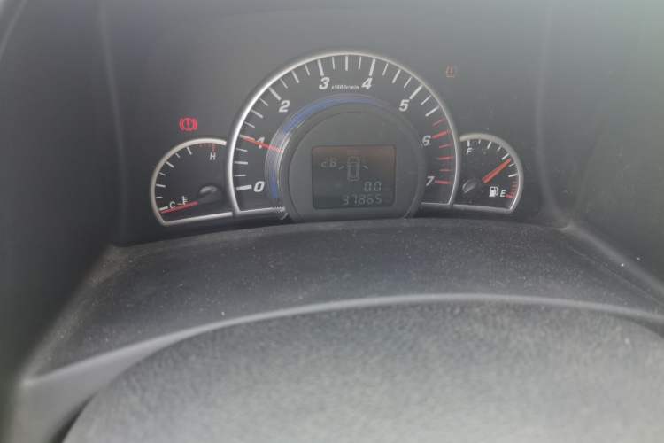 Used Great Wall C50 2012 1.5T Manual Luxury Version Odometer Close Up