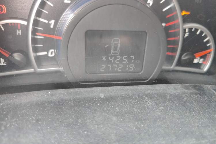 Used Great Wall C50 2012 1.5T Manual Fashion Edition Odometer Close Up