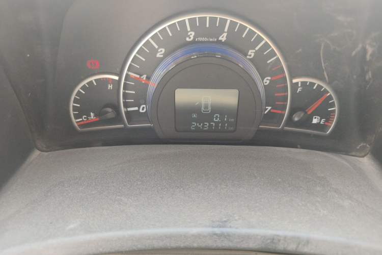 Used Great Wall C50 2012 1.5T Manual Fashion Edition Odometer Close Up
