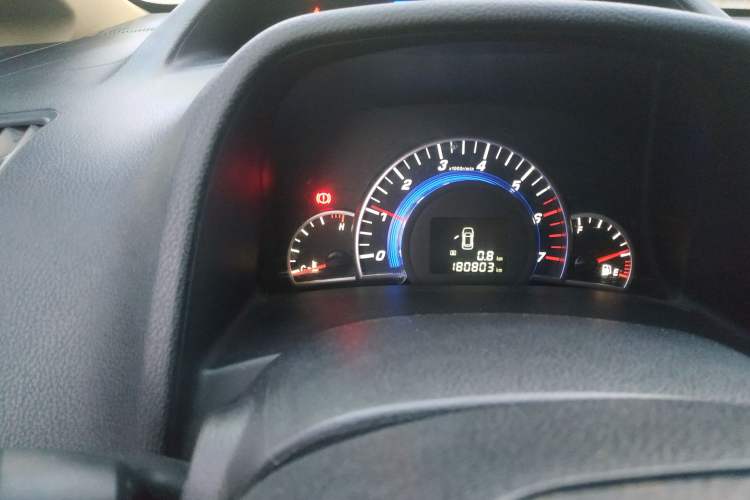 Used Great Wall C50 2012 1.5T Manual Fashion Edition Odometer Close Up