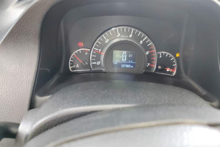 Used Great Wall C50 2013 1.5T Manual Elite Edition Odometer Close Up