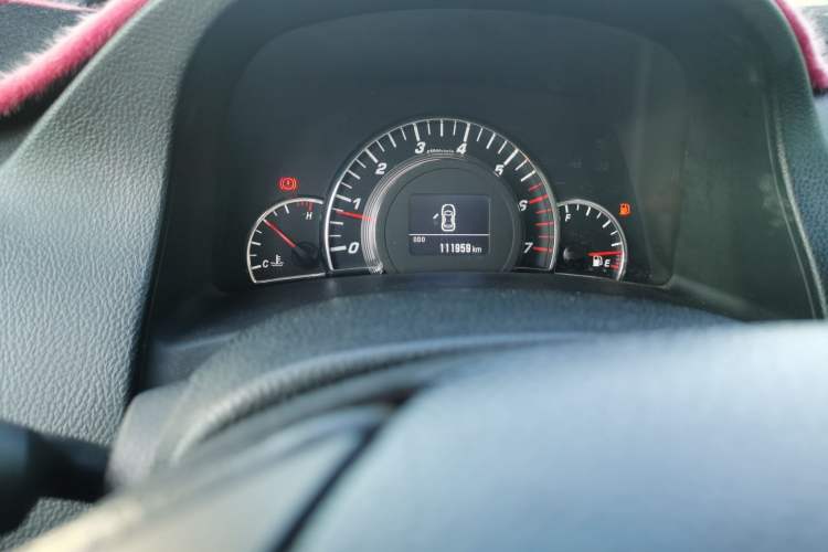 Used Great Wall C50 2013 1.5T Manual Fashion Edition Odometer Close Up