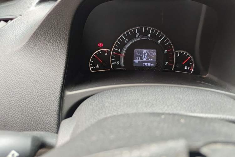 Used Great Wall C50 2013 1.5T Manual Elite Edition Odometer Close Up