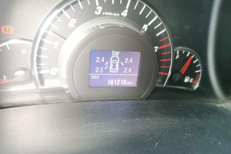 Used Great Wall C50 2013 1.5T Manual Elite Edition Odometer Close Up