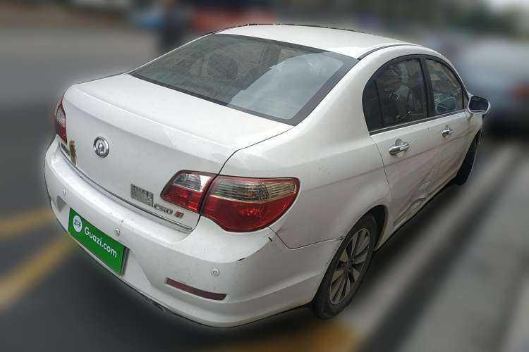 Used Great Wall C50 2013 1.5T Manual Elite Edition Rear Right 45 Deg