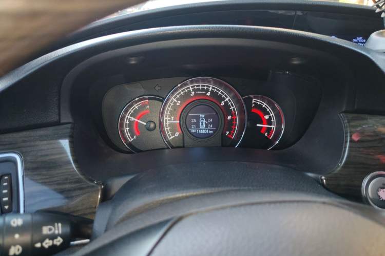 Used Great Wall C50 2014 Upgraded Model 1.5T Manual Elite Version Odometer Close Up