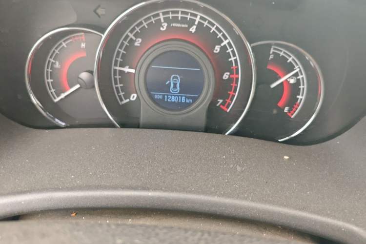 Used Great Wall C50 2014 Upgraded Model 1.5T Manual Fashion Edition Odometer Close Up
