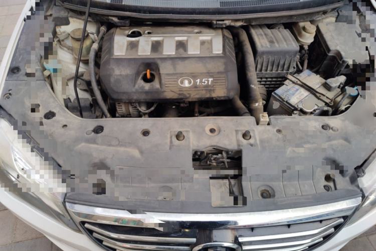 Used Great Wall C50 2014 Upgraded Model 1.5T Manual Elite Version Engine Bay