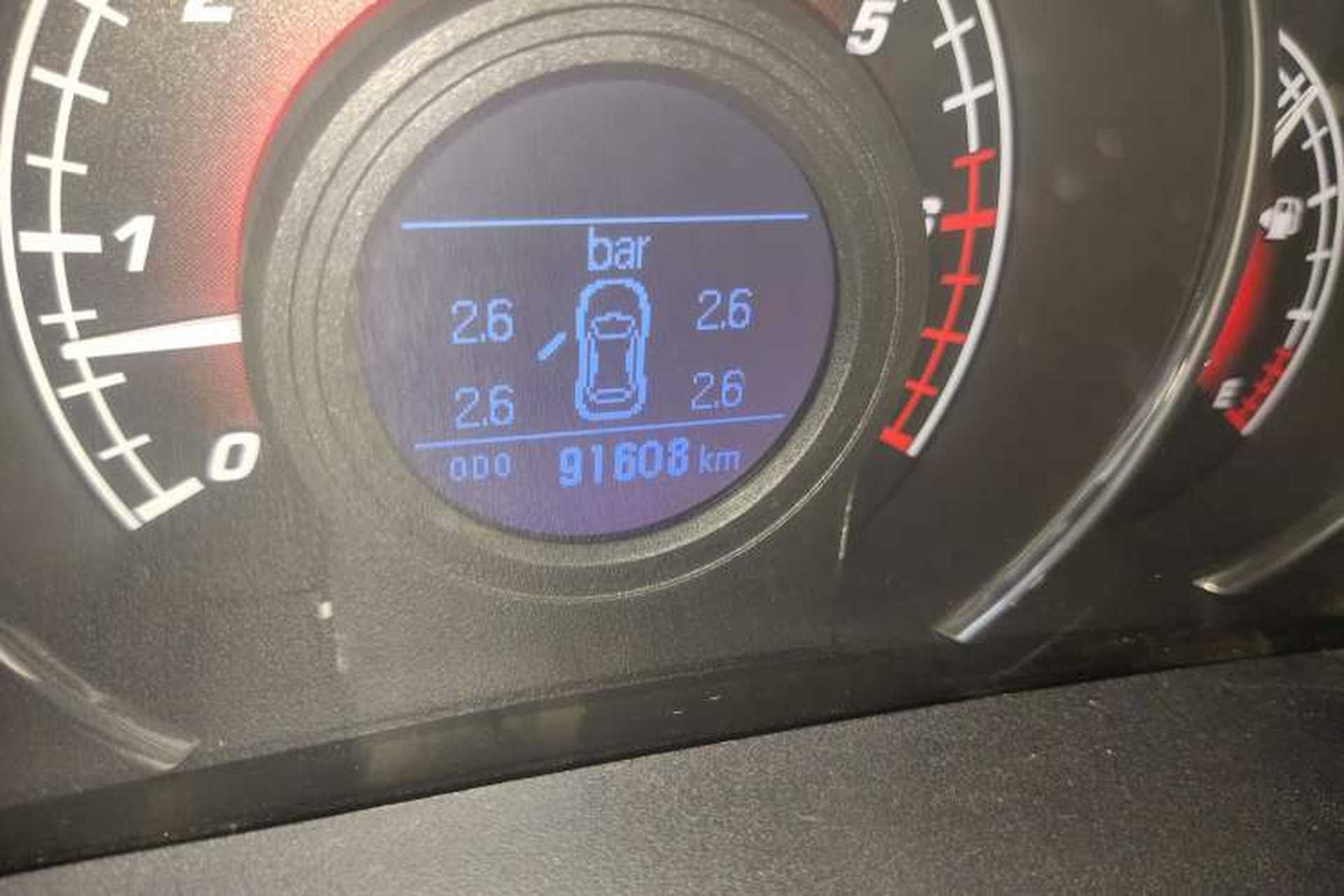 Used Great Wall C50 2014 Upgraded Model 1.5T Manual Elite Version Odometer Close Up