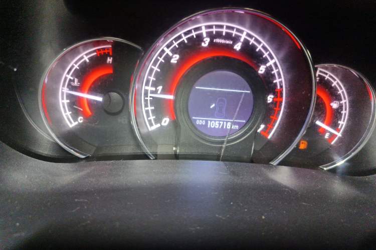 Used Great Wall C50 2014 Upgraded Model 1.5T Manual Fashion Edition Odometer Close Up