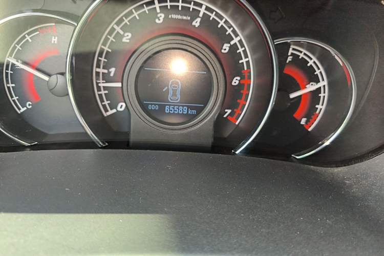 Used Great Wall C50 2014 Upgraded Model 1.5T Manual Fashion Edition Odometer Close Up