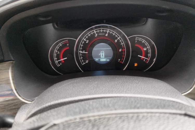 Used Great Wall C50 2014 Upgraded Model 1.5T Manual Fashion Edition Odometer Close Up