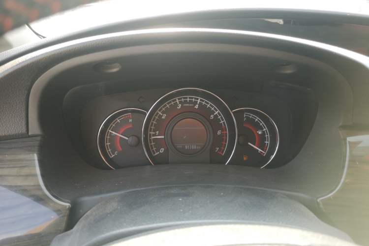 Used Great Wall C50 2014 Upgraded Model 1.5T Manual Comfort Version Odometer Close Up