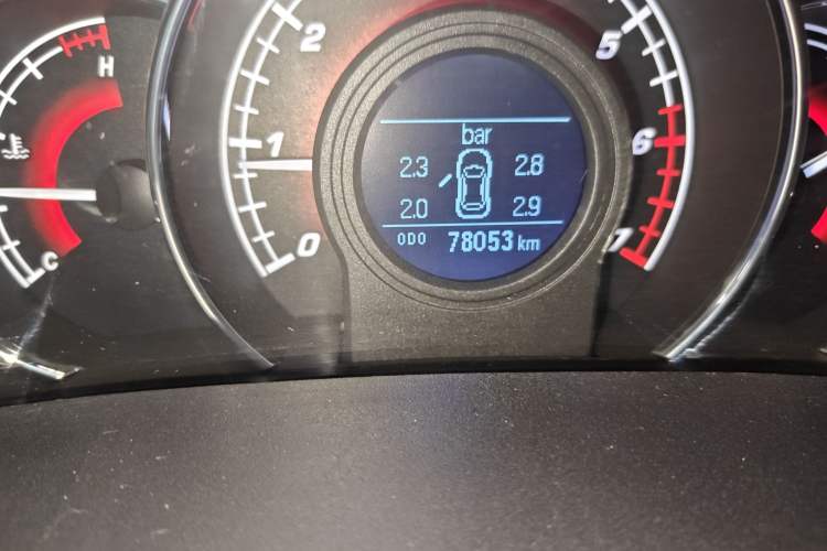Used Great Wall C50 2014 Upgraded Model 1.5T Manual Elite Version Odometer Close Up