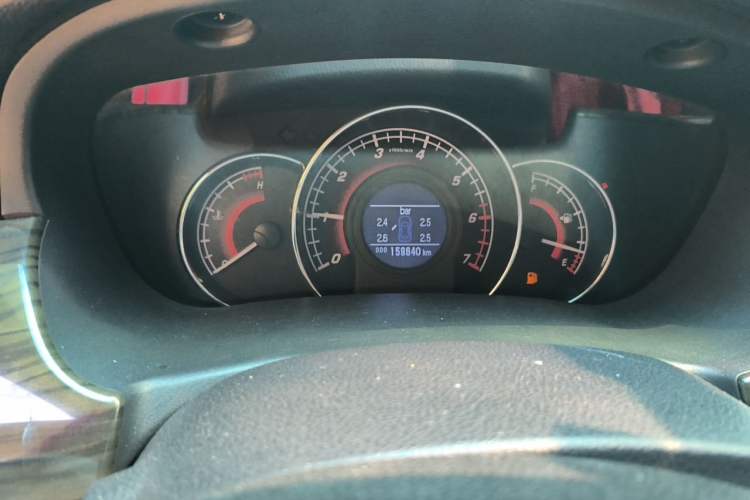 Used Great Wall C50 2014 Upgraded Model 1.5T Manual Elite Version Odometer Close Up