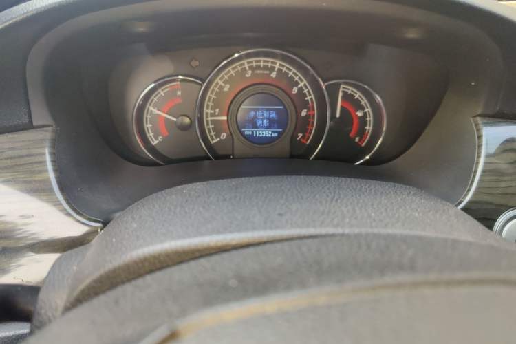Used Great Wall C50 2014 Upgraded Model 1.5T Manual Elite Version Odometer Close Up