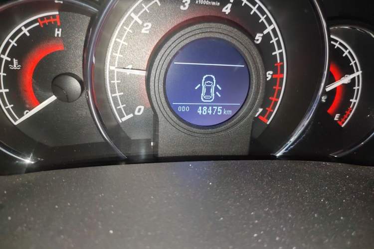 Used Great Wall C50 2014 Upgraded Model 1.5T Manual Comfort Version Odometer Close Up