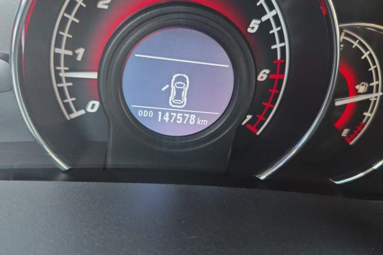 Used Great Wall C50 2016 1.5T Manual Fashion Edition Odometer Close Up